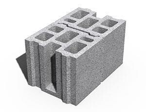 Hohlblockstein 25x38x23,8cm