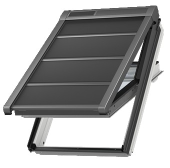 VELUX® Markisette mit Verdunkelung Aluminium Solar