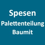 Spesen f&uuml;r Palettenteilung (Baumit)