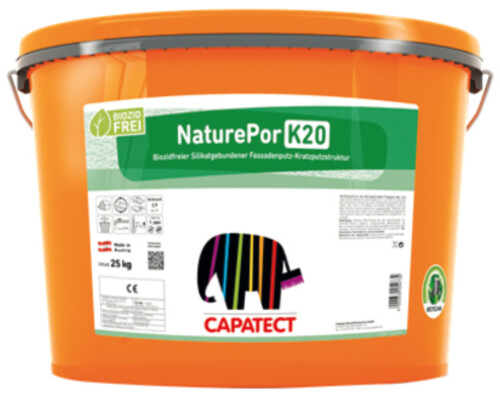 CAPATECT NaturePor (Silikatgebunden) Standard Weiß (25kg)