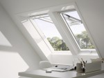 VELUX® Klapp-Schwingfenster mit Elektroantrieb GPU (Alu)