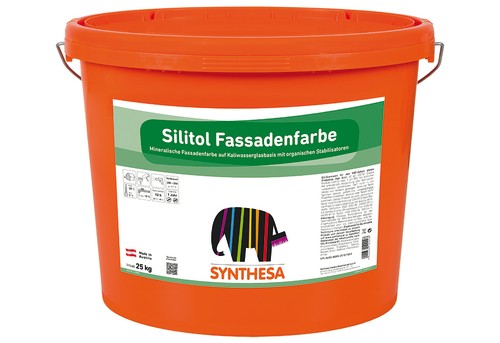 Silitol Fassadenfarbe 25kg/ Wei&szlig;