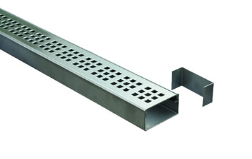 HÄUSLER Edelstahlrinne ohne Ablauf 40mm (1,20m)