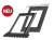 VELUX® Einzel-Eindeckrahmen "welliges Dachmaterial" inklusive Unterdachschürze MK06 78x118