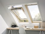 VELUX®  Holz Schwingfenster GGL (Alu) FK06 66x118