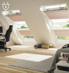 VELUX® Schwingfenster mit Elektroantrieb GGU CK04 55x98cm