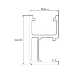 PV Montageschiene Universal 4,35m