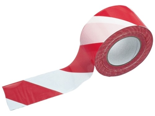 Absperrband rot/weiss 67mm (100m) (Selbstabholung 1100 Wien)