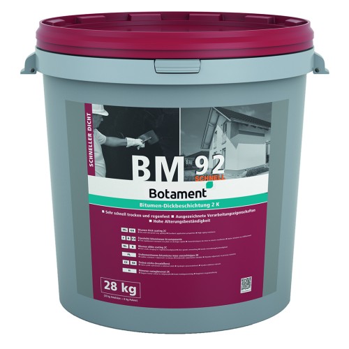 BOTAMENT® Bitumen Dickbeschichtung BM92 schnell (Selbstabholung 1100 Wien)