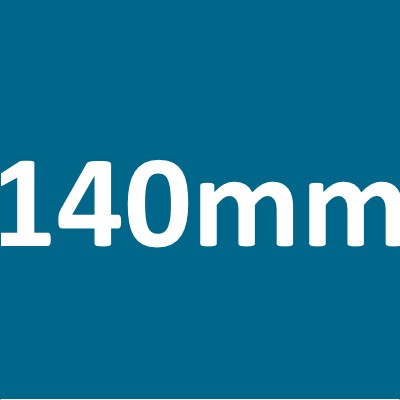 140mm/ Palette 21,60m²