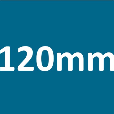 120mm/ Pack 2,25m²