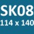 SK08 114x140cm