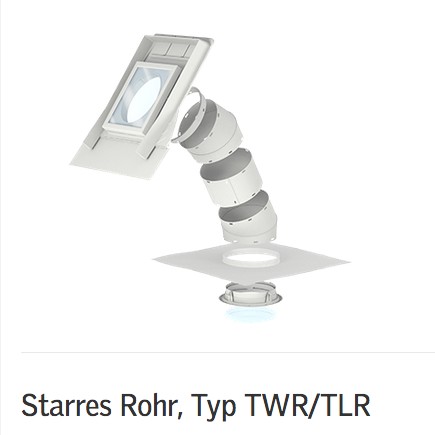 starres extrem hochreflektierendes Rohr
