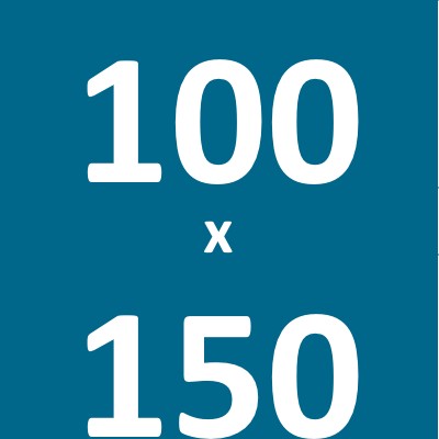 100 x 150