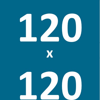 120 x 120